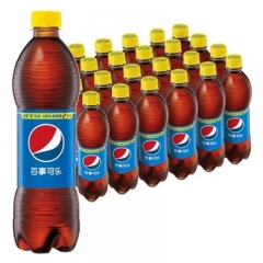 百事可乐汽水500ml*24瓶/包