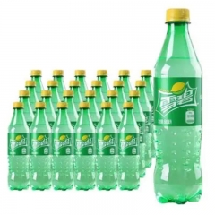 雪碧清爽柠檬味汽水500ml*24瓶/包