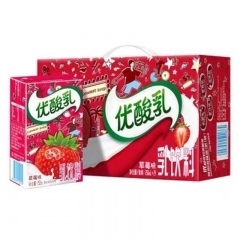 伊利优酸乳草莓味250ml*24盒/提