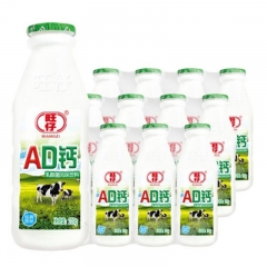 旺仔AD钙乳酸菌风味饮料220g*24瓶/箱
