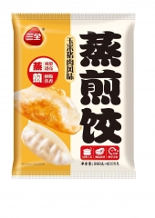 1袋1kg | 三全 玉米猪肉风味蒸煎饺