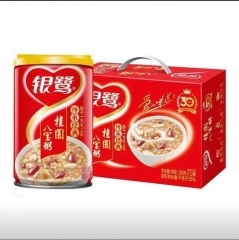 银鹭桂圆八宝粥 1箱280g*12罐