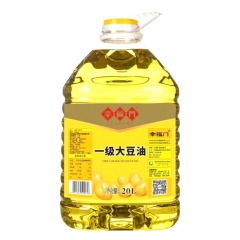 幸福门转基因一级大豆油20L