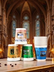 竹木春风原生态一次性铝箔杯