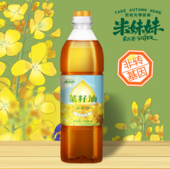 米妹妹（MIMEIMEI）纯正菜籽油 900ml