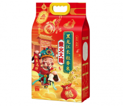 柴火大院大米 财火大院 黑龙江长粒香米5kg