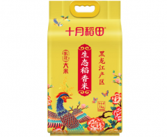十月稻田 生态稻香米 10斤 (东北大米 5kg/十斤)