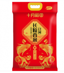 十月稻田 年年有鱼 辽河长粒香10kg