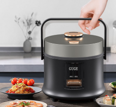 谷格德国谷格（GUGE）小型电饭煲一体多功能家用煲粥煮饭预约保温2人-3人电饭锅